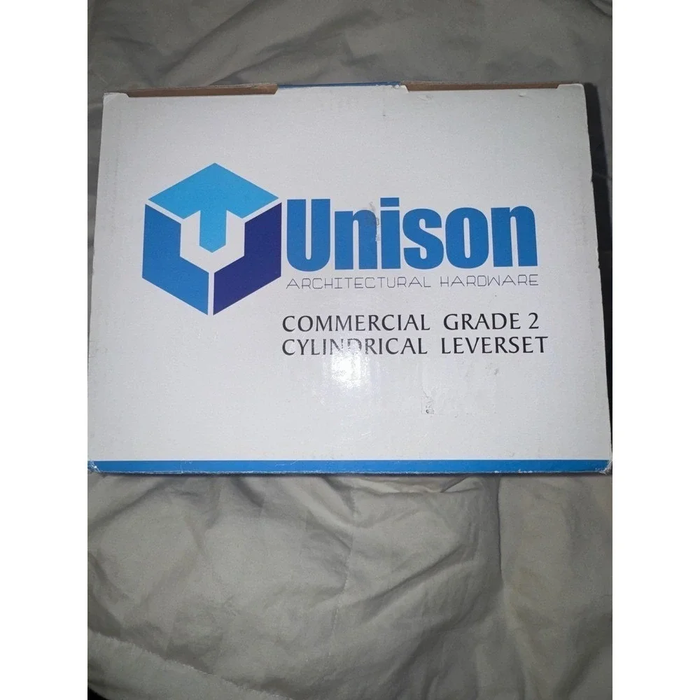 Unison Grade 2 Commercial Cylindrical Lever Set Privacy Lock silver New